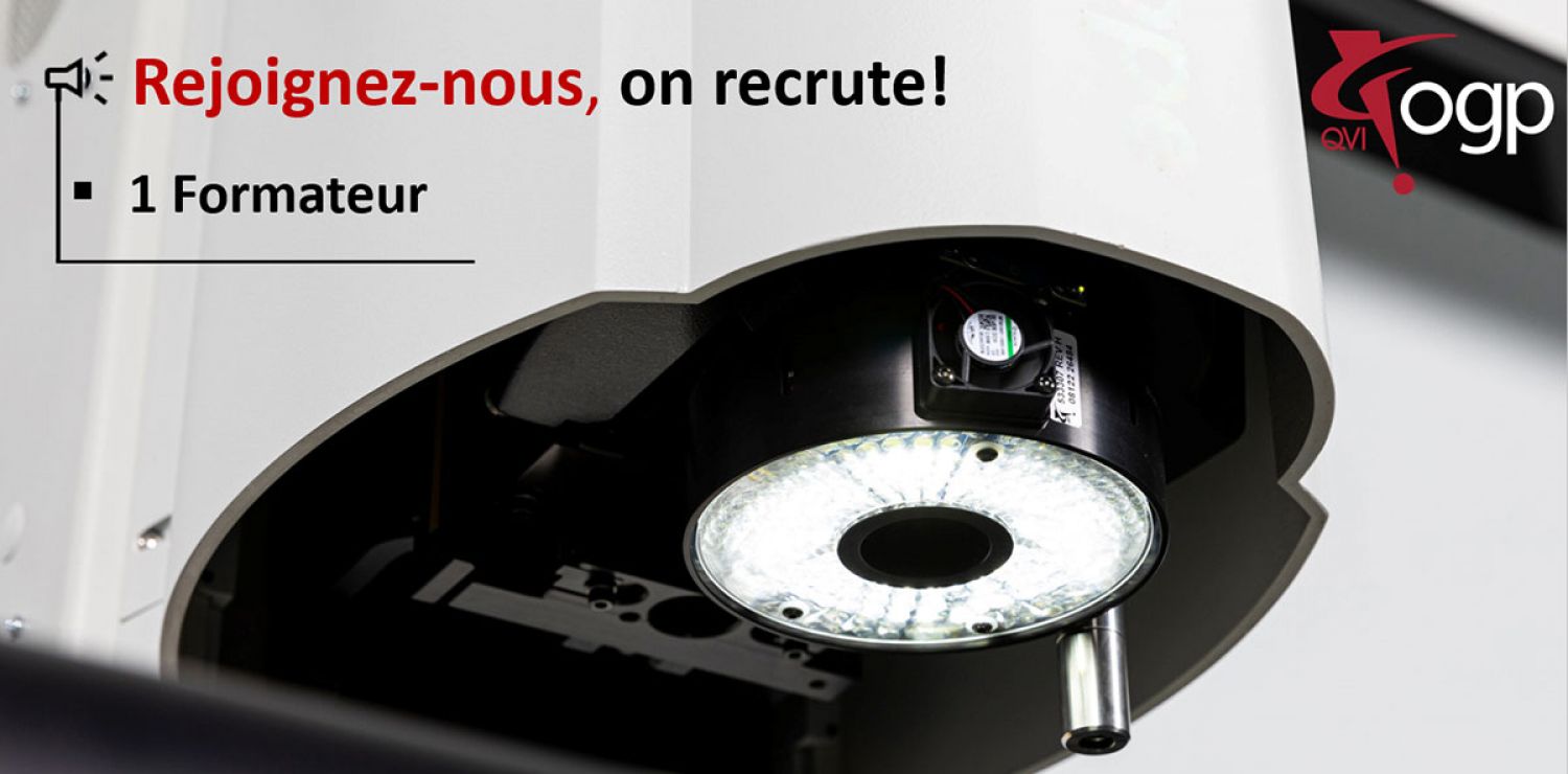 Formateur sur machine de mesure tridimensionnelle optique (H/F)